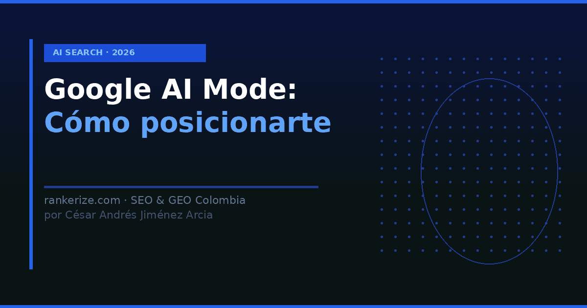 Google AI Mode: Qué es y cómo posicionar tu negocio