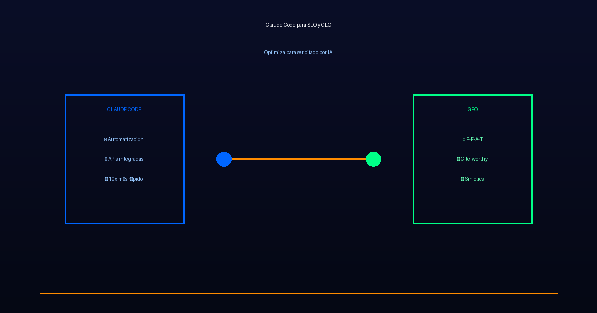 Claude Code para SEO y GEO: Cómo usar IA para optimizar tu sitio web y aparecer en respuestas de ChatGPT