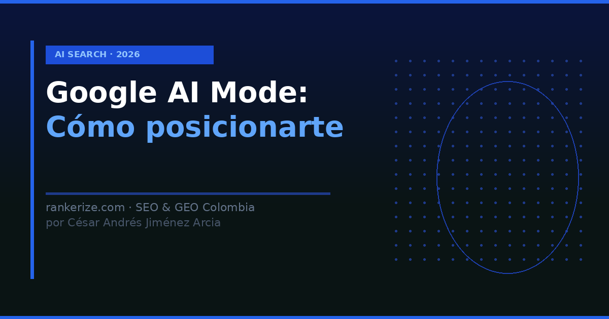 Google AI Mode: Qué es y cómo posicionar tu negocio