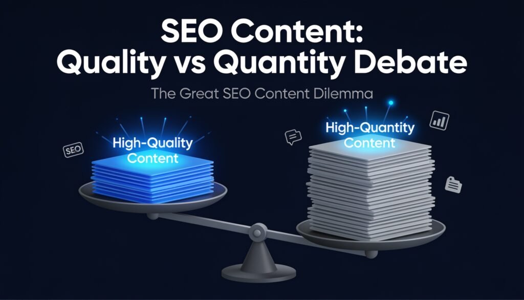 Calidad vs Cantidad en Contenido SEO: qué priorizar
