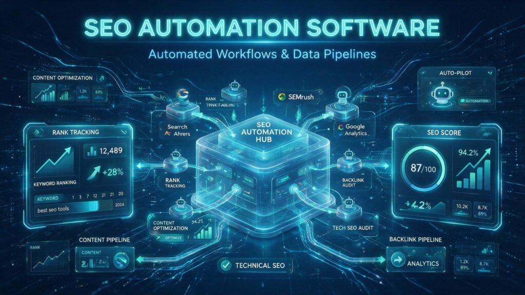 Software de Automatización SEO: Las Mejores Herramientas por Categoría